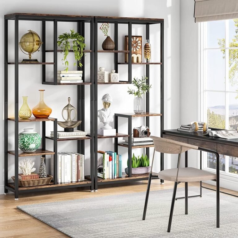 Modern Open Shelf Bookcase - Contemporary Storage Solutions