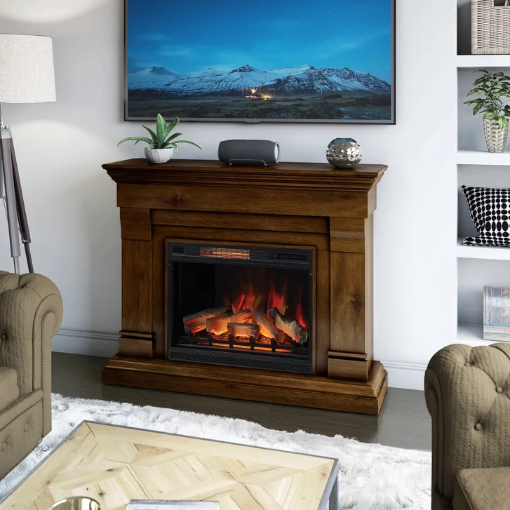 Norah Electric Fireplace - Modern Heating Solution